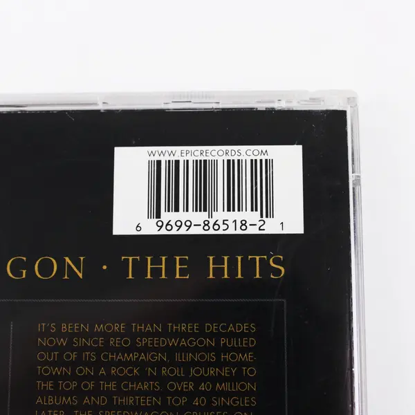 REO Speedwagon The Hits CD 14 Classic Tracks Remastered Epic