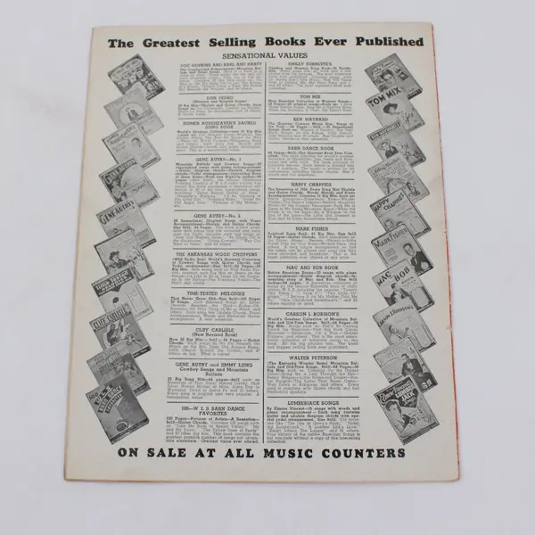 Home on the Range Sheet Music Mark Fisher Hawaiian Guitar Calumet V233