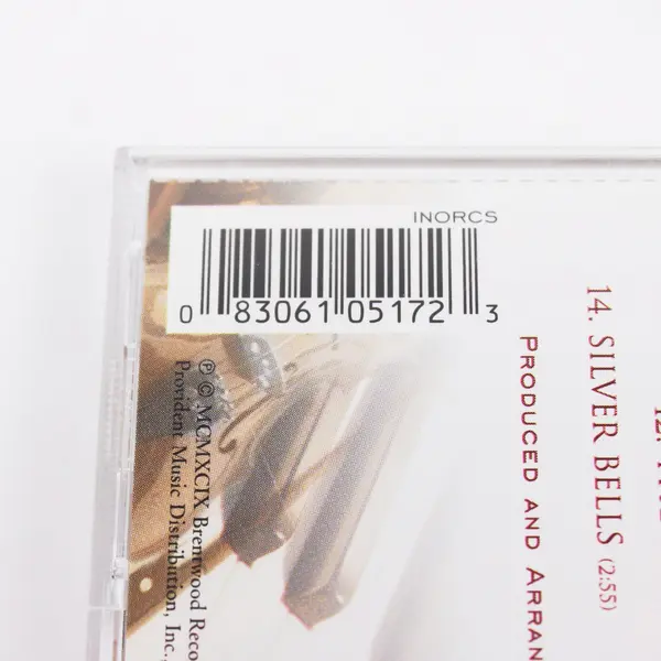 Brentwood Records Holy Night Christmas Instrumental CD Piano Sax Full Orchestra