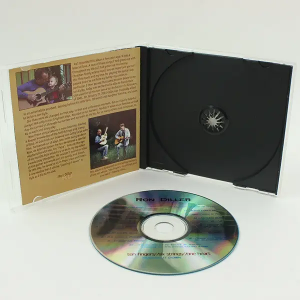 Ron Diller Ten-Fingers Six-Strings One-Heart Passing It Down Music CD