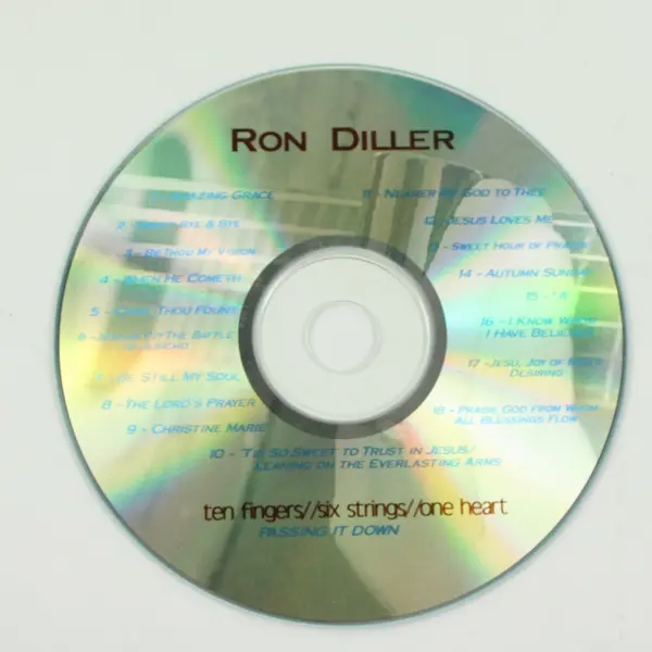Ron Diller Ten-Fingers Six-Strings One-Heart Passing It Down Music CD
