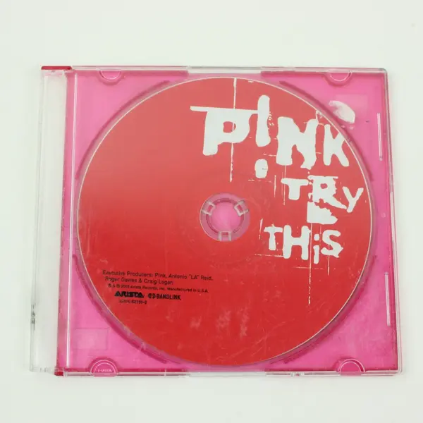 P!nk Try This CD 2003 Pop Rock Music Album