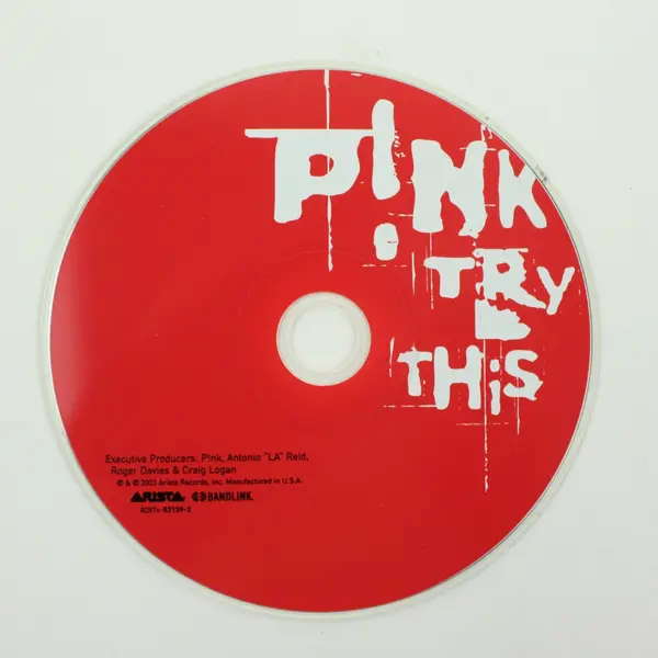 P!nk Try This CD 2003 Pop Rock Music Album