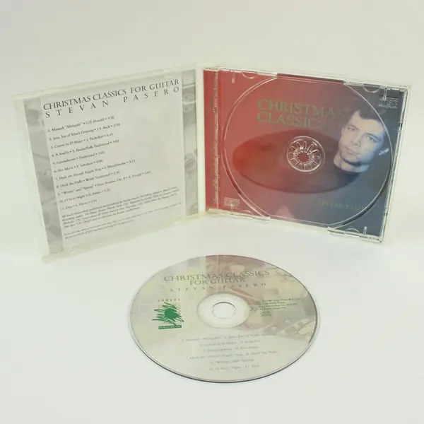 Stevan Pasero Christmas Classics for Guitar CD Sugo Music SR8602