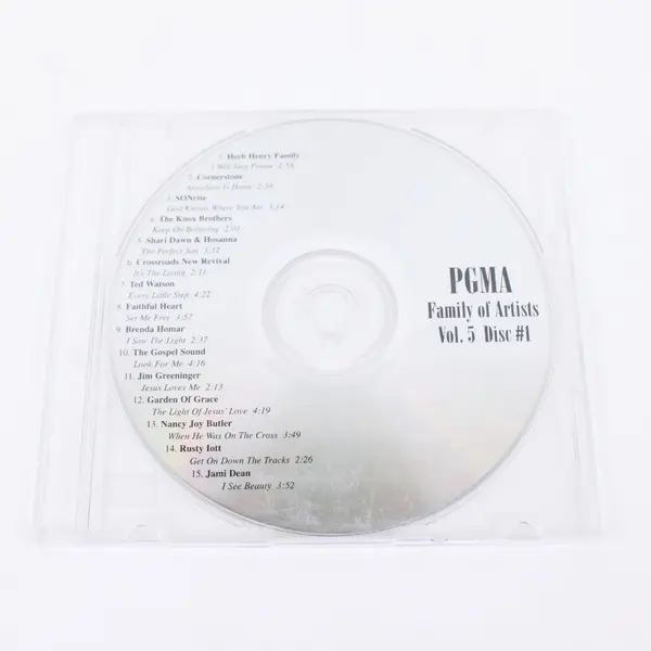 PGMA Family of Artists Vol. 5 Disc 1 Audio CD