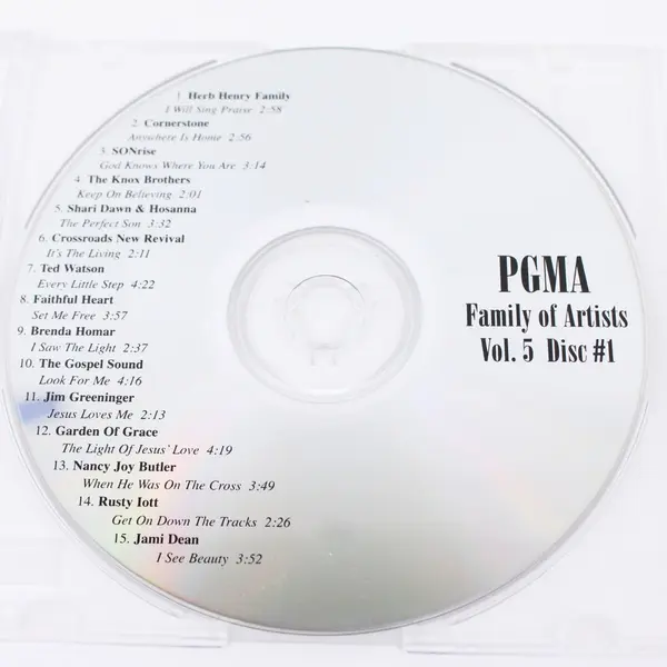 PGMA Family of Artists Vol. 5 Disc 1 Audio CD