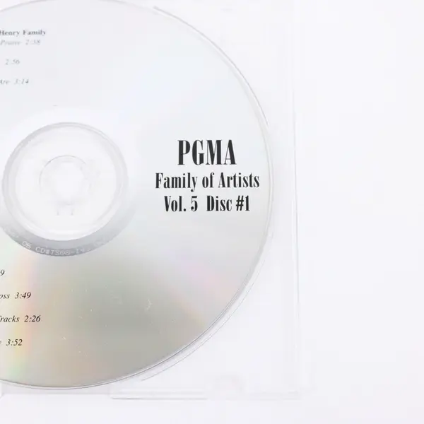 PGMA Family of Artists Vol. 5 Disc 1 Audio CD