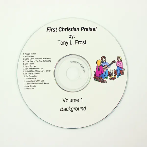 First Christian Praise Volume 1 Background CD Tony L. Frost