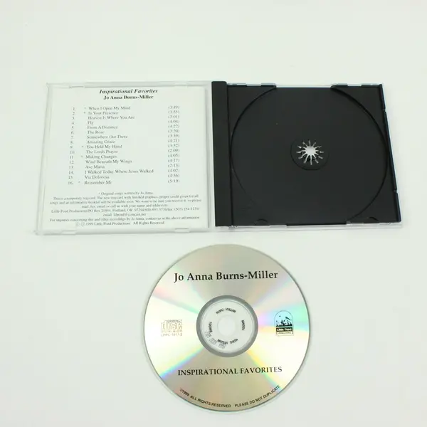 Inspirational Favorites Jo Anna Burns-Miller CD 1999 Little Pond