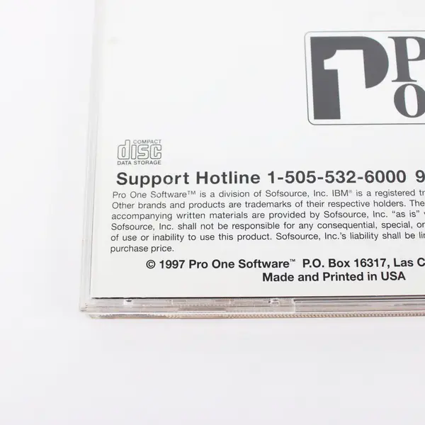 Pro One Multimedia Periodic Table of the Elements CD-ROM Interactive