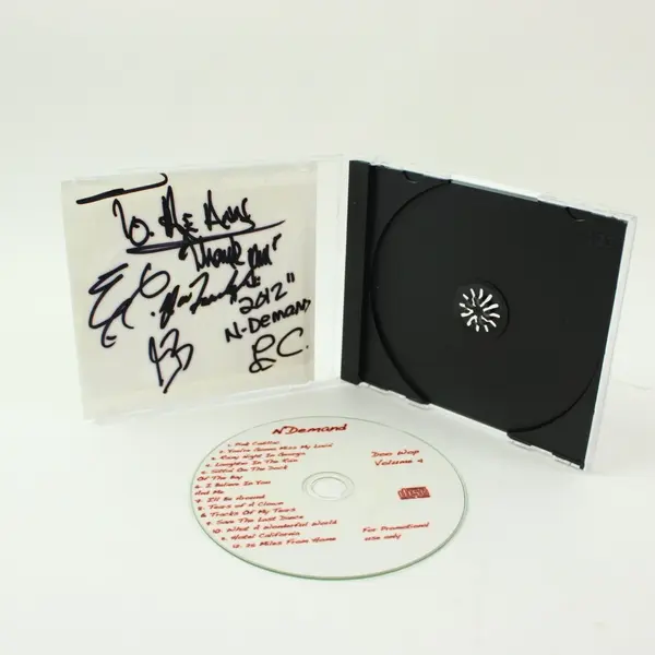 N Demand Doo Wop Volume 4 CD Signed Cracked Case