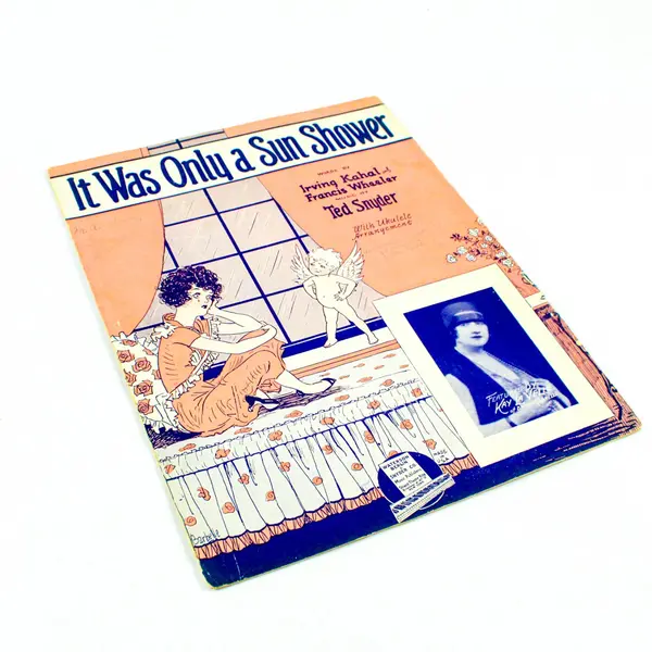 It Was Only a Sun Shower Sheet Music Ted Snyder Kahal Wheeler
