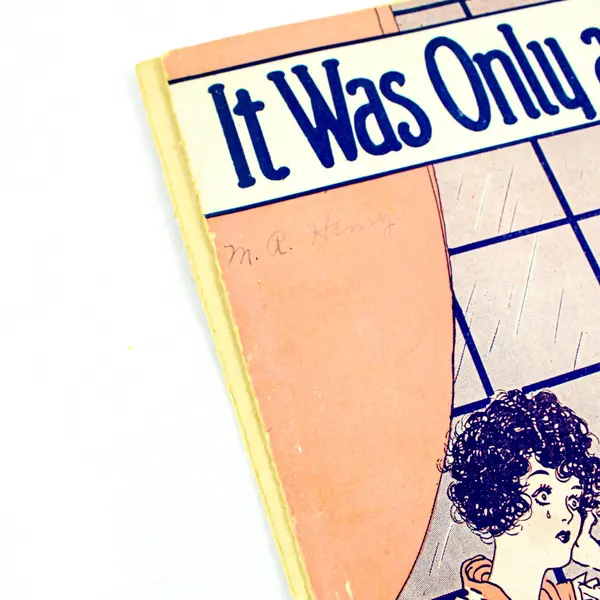 It Was Only a Sun Shower Sheet Music Ted Snyder Kahal Wheeler