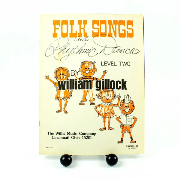 Folk Songs Level Two Piano Sheet Music William Gillock Willis 9823