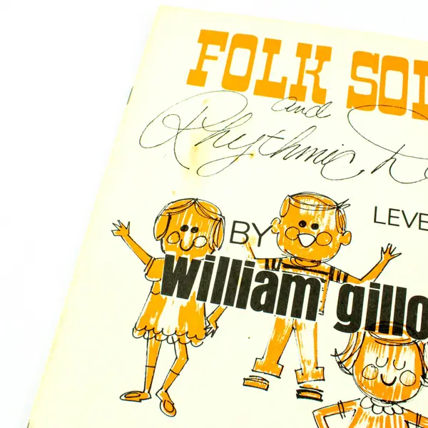 Folk Songs Level Two Piano Sheet Music William Gillock Willis 9823
