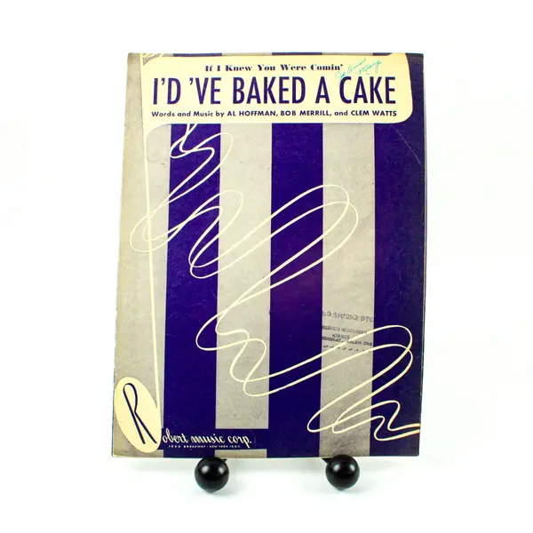 If I Knew You Were Comin' I'd've Baked a Cake Sheet Music