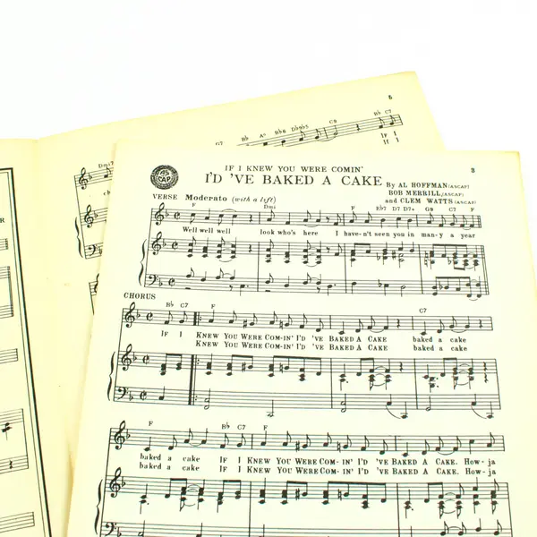 If I Knew You Were Comin' I'd've Baked a Cake Sheet Music