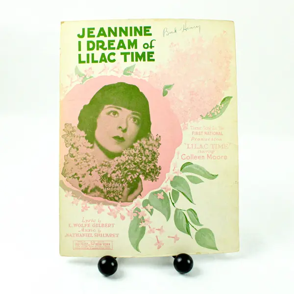 1928 Vintage Sheet Music Jeannine I Dream of Lilac Time Ukulele Waltz
