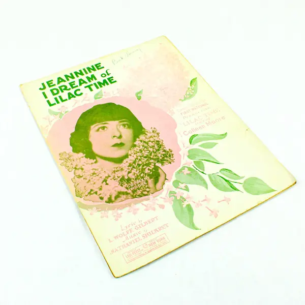 1928 Vintage Sheet Music Jeannine I Dream of Lilac Time Ukulele Waltz