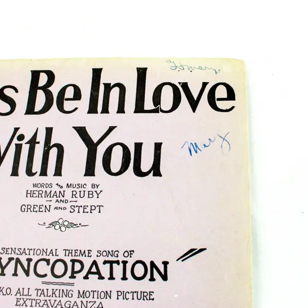 I'll Always Be In Love With You Sheet Music Syncopation Green & Stept