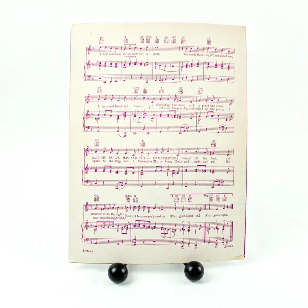 I Said My Pajamas Tony Martin Vintage Sheet Music Piano Vocal