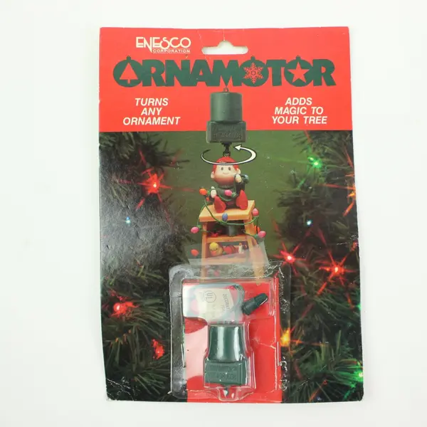 Enesco Ornamotor Moving Ornament Motor 9190007 1989