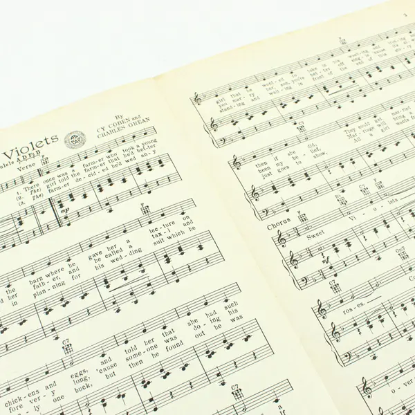 Sweet Violets Sheet Music Dinah Shore RCA Victor 1951 Songbook