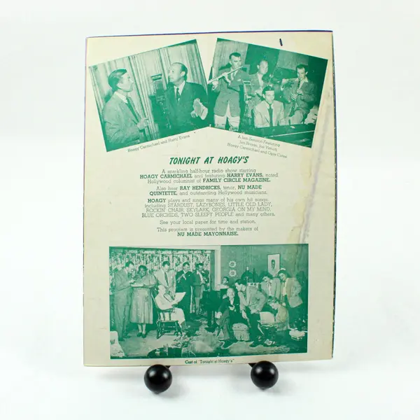 My Christmas Song For You Hoagy Carmichael Piano Vocal Sheet Music