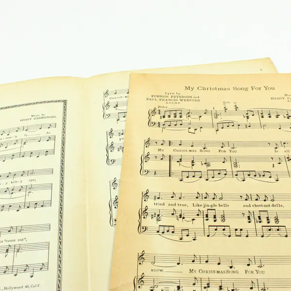 My Christmas Song For You Hoagy Carmichael Piano Vocal Sheet Music