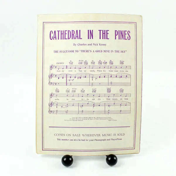 Music, Maestro, Please! Irving Berlin Vintage Sheet Music