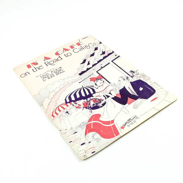 In a Cafe on the Road to Calais Sheet Music Saul Klein Jack Le Soir Ray Doll