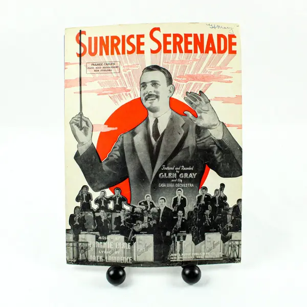 1939 Sunrise Serenade Sheet Music Glen Gray Orchestra Cover