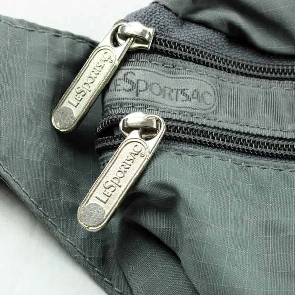 LeSportsac Nylon Waist Bag Fanny Pack Belt Bag Grey