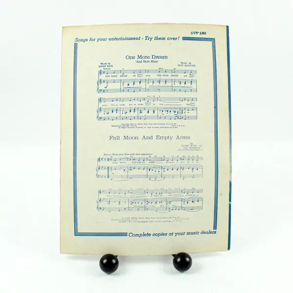 1945 Day By Day Frank Sinatra Sheet Music Barton Music