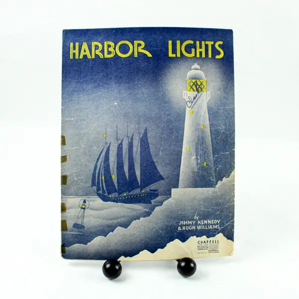 Harbor Lights Sheet Music Jimmy Kennedy Hugh Williams Songbook