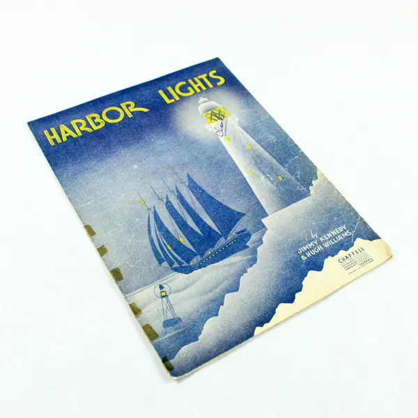 Harbor Lights Sheet Music Jimmy Kennedy Hugh Williams Songbook