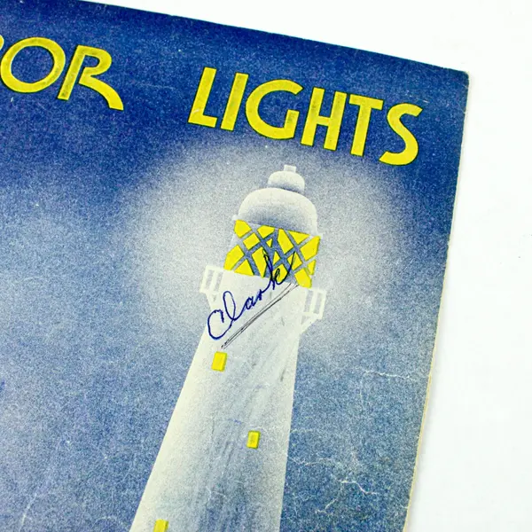 Harbor Lights Sheet Music Jimmy Kennedy Hugh Williams Songbook