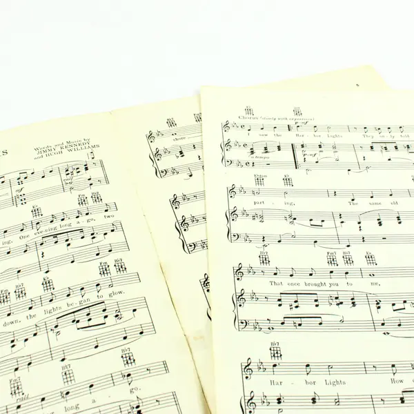 Harbor Lights Sheet Music Jimmy Kennedy Hugh Williams Songbook