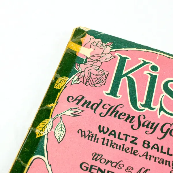 Kiss Me and Then Say Goodnight Vintage Sheet Music Gene Johnston Herb Wiedoft