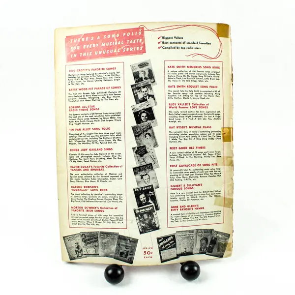 All-Time Hit Parade Song Folio Robbins Music Corp Sheet Music