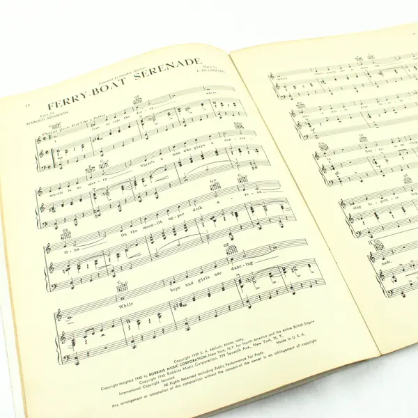 All-Time Hit Parade Song Folio Robbins Music Corp Sheet Music