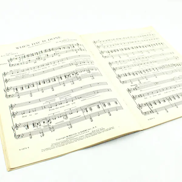 1947 On Stage Vocal Duet Album High Low Voices Sheet Music Harms Book