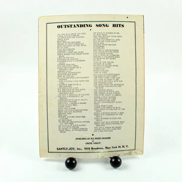 Vintage Walt Disney So Dear to My Heart Sheet Music Lavender Blue