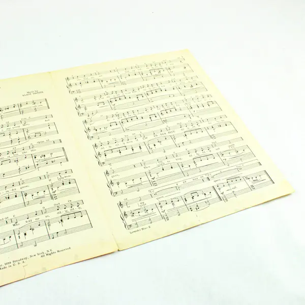 Vintage Walt Disney So Dear to My Heart Sheet Music Lavender Blue