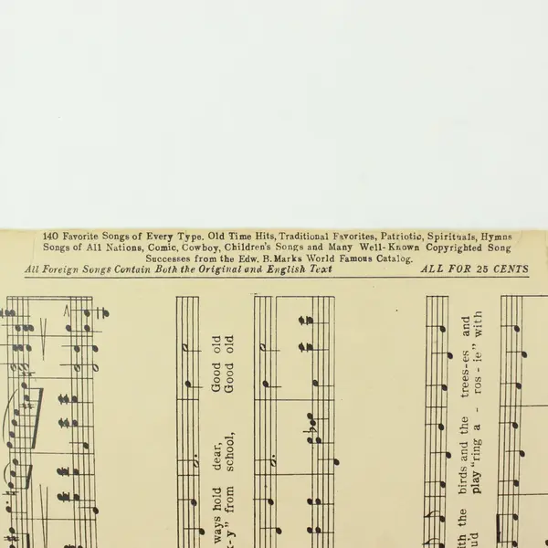 In The Good Old Summer Time Sheet Music George Evans Ren Shields