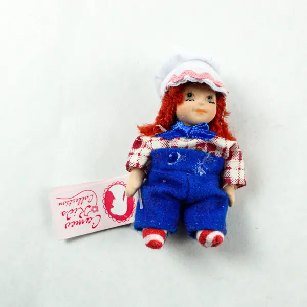 AM Creations Cameo Kids Mini Raggedy Ann Andy Dolls Pair Tagged