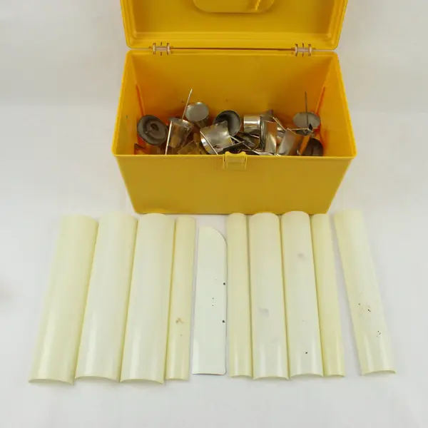 Candle Making Molds Metal Craft Shapes Organizer Box Lid