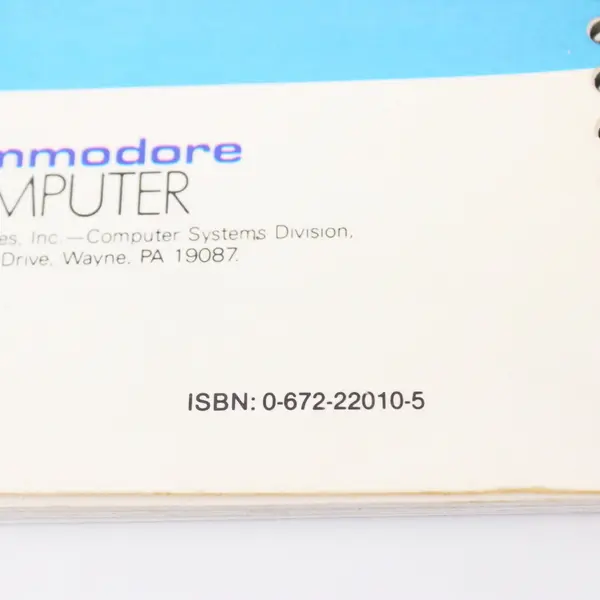 1982 Commodore 64 User's Guide Spiral Bound Computer Manual Booklet