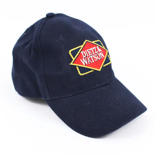 Dietz & Watson Navy Embroidered Logo Baseball Cap Adjustable Hat