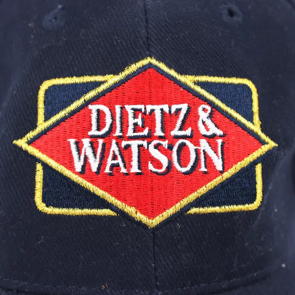 Dietz & Watson Navy Embroidered Logo Baseball Cap Adjustable Hat